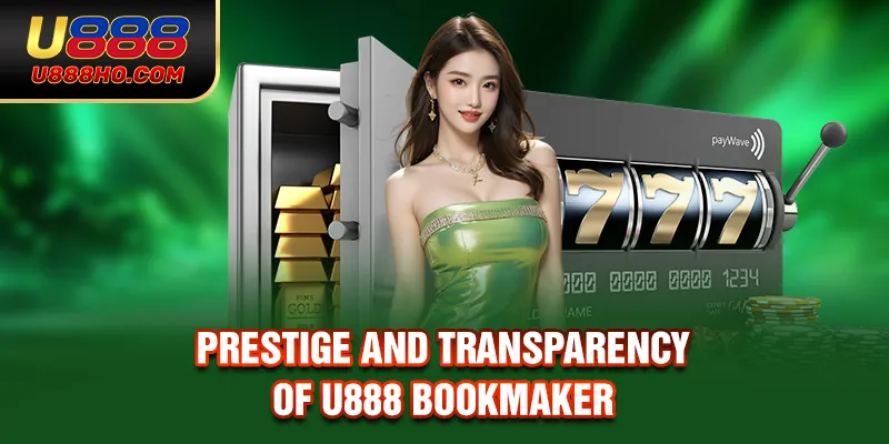 Prestige and transparency of U888 bookmaker