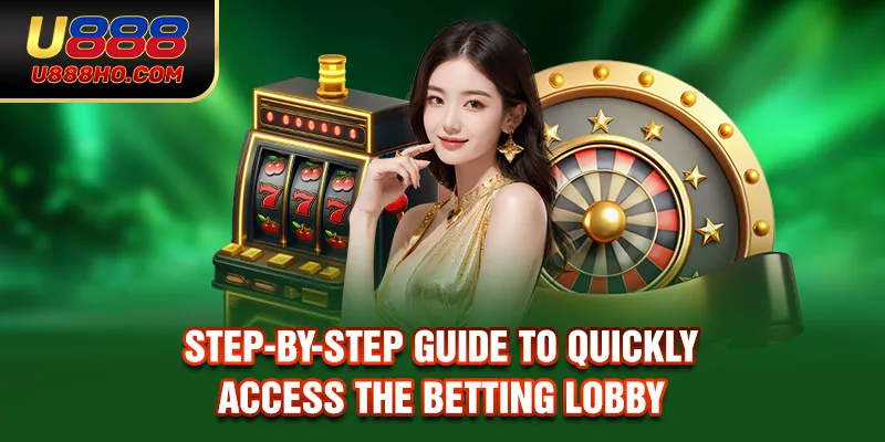 Step-by-step guide to quickly access the betting lobby